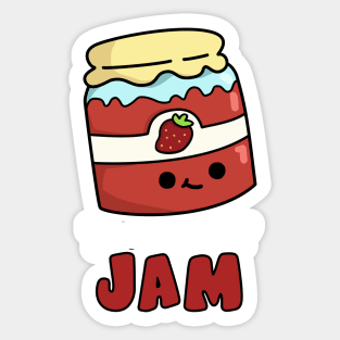 That's My Jam Cute Jam Pun Sticker